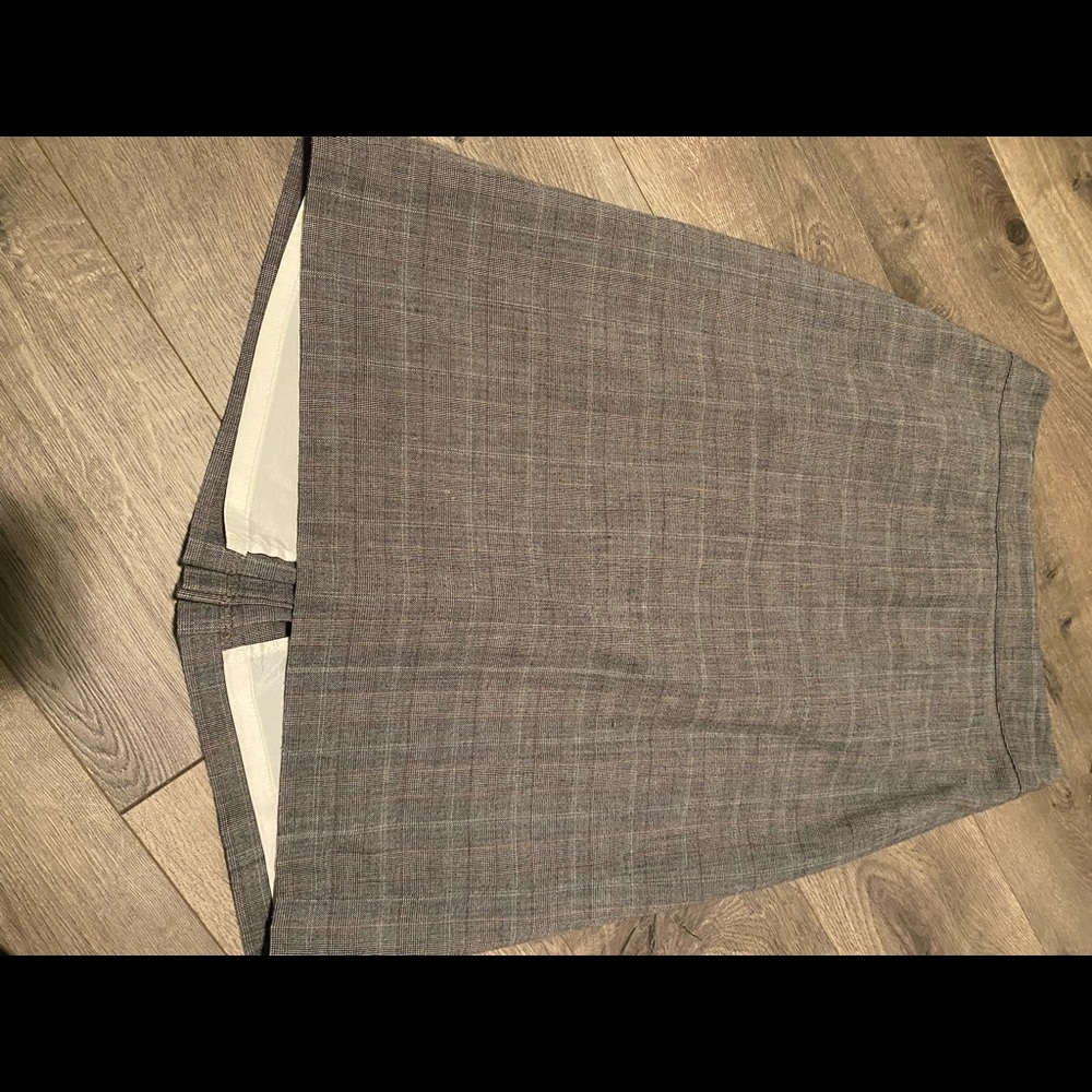 Banana republic grey pencil skirt